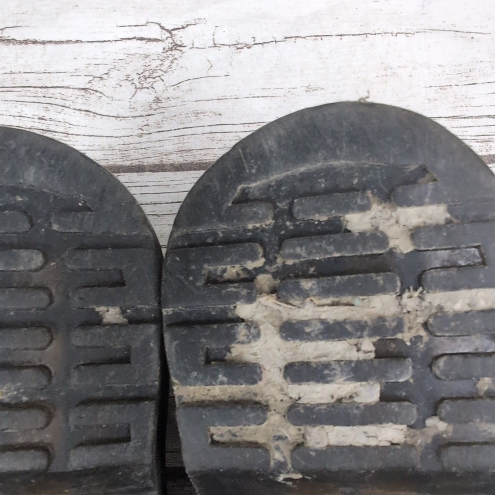 Vintage Dr Martens Black Leather Lace Up Oxford Shoes Men Size 8 - Picture 10 of 11